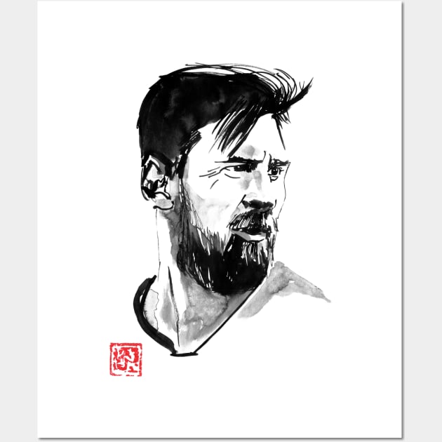 leo messi Wall Art by pechane